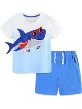 Boy Clothes 100% Cotton Jersey Short Sleeve T-Shirt 
